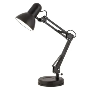 SAMSON STOLNA SVJETILJKA E27 1X MAX 60/CRNA/IP20
