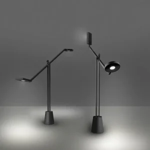 EQUILIBRIST STOLNA SVJETILJKA CRNA 12W 3000K 620lm