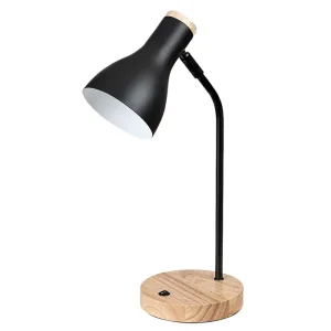 FERB STOLNA SVJETILJKA E14 1X MAX 25/MAT CRNA/IP20