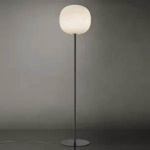 FOSCARINI GEM STAJAĆA LAMPA BIJELA/CRNA