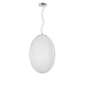 HECTOR VISILICA 1×E27/12W/230V OPAL STAKLO