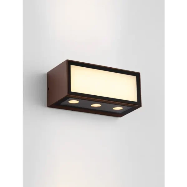 inga-zidna-lampa-led-3000k-875lm-ip65-rust-84866-02075564.webp INGA ZIDNA LAMPA LED 3000K 875lm IP65 SMEĐA