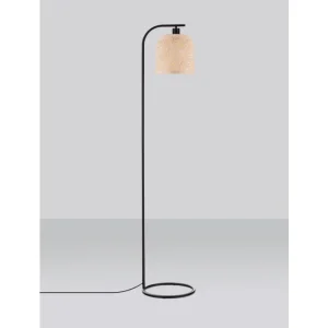INTRA STAJAĆA LAMPA  E27/12W/CRNA