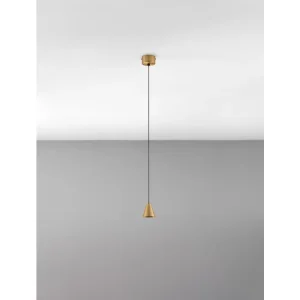 IRMOS VISILICA ZLATNA LED 5W 371lm 3000K IP20