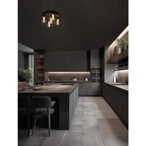 KITA PLAFONJERA LED/3000K/28W/2222Lm/CRNA & SMOKY
