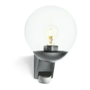 LED VANJSKA ZIDNA SVJETILJKA SA SENZOROM L 585 ANTRACIT E27 60W