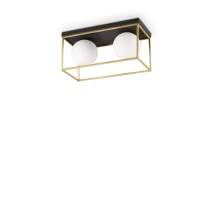 LINGOTTO STROPNA LAMPA PL2 ŽUTA E14