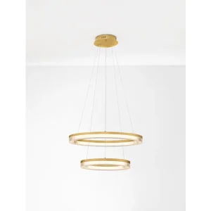 LUANA LUSTER ZLATNI LED 47W 220-240V 3055lm IP20 CCT 2700-3000-4000K