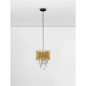 MAGNOLIA LUSTER KRISTAL ZLATNI LED E14 1x5W 100-240V IP20