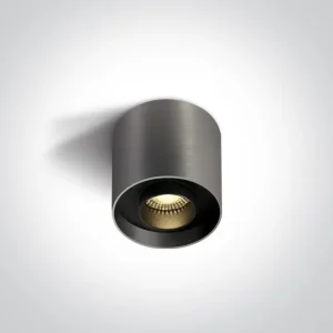 NADGRADNA SVJETILJKA LED 8W WW IP20 230V DARK LIGHT SIVI METAL