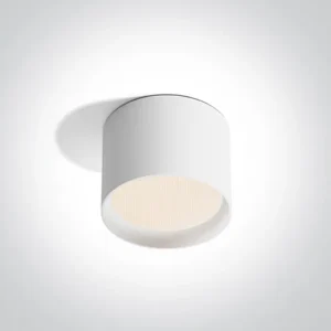 STROPNA SVJETILJKA LED/12W/CCT/1200lm/120°/230V UGR19 fi100×75mm IP44 BIJELA