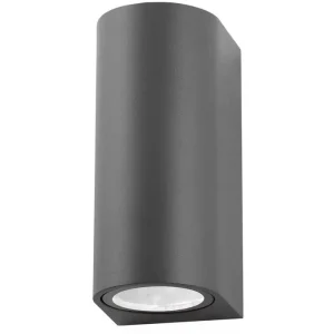 NERO VANJSKA ZIDNA SVJETILJKA GU10 2x7W/IP54/TAMNO SIVA