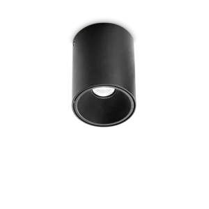 NITRO LED STROPNA LAMPA PL OKRUGLA D08 CRNA