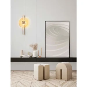 nous-zidna-lampa-led-3000k9w304lmbrass-gold-amber-57039-02026676.webp NOUS ZIDNA LAMPA LED3000K/9W/304Lm/BRASSGOLD&AMBER