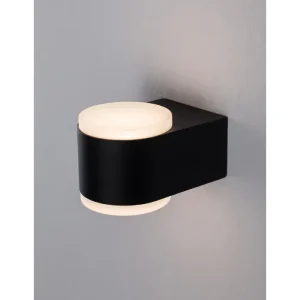 NUS VANJSKA ZIDNA SVJETILJKA LED 2x4W/3000K/943lm/IP54/CRNA