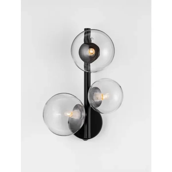 odillia-zidna-lampa-g9-ipmatt-crna-49366-02110240.webp ODILLIA ZIDNA SVJETILJKA 3×G9/230V CRNO/TRANSPARENTNA