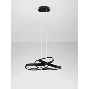 OLIA LED VISILICA CRNA 47W IP20 CCT 2700-4000K TRIAK PRIGUŠIVA