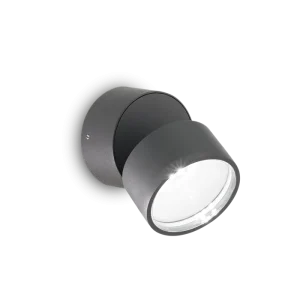 OMEGA LED ZIDNA SVJETILJKA AP OKRUGLA ANTRACIT 3000K IP54