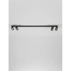OSO REFLEKTOR CRNI GU10 4x10W IP20