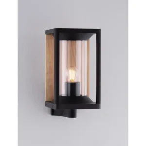 PACIFIC ZIDNA LAMPA  E27 IP65 CRNA