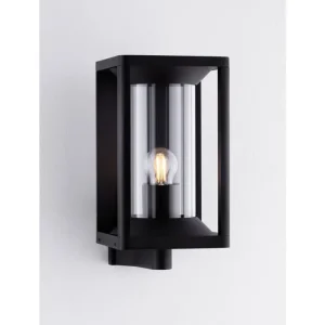 PACIFIC ZIDNA LAMPA E27 IP65 CRNA