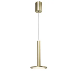 PALENCIA VISILICA LED 10W/3000K/517lm/IP20/MESING ZLATNA
