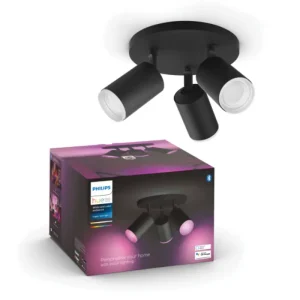 PHILIPS FUGATO REFLEKTOR CRNI 3X4.2W
