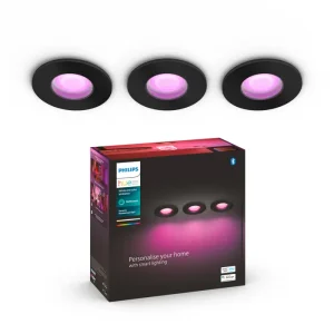 PHILIPS XAMENTOHUE UGRADBENA SVJETILJKA CRNA 3X4.2W RGBW