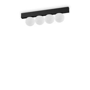 PING PONG LED STROPNA SVJETILJKA PL4 CRNA