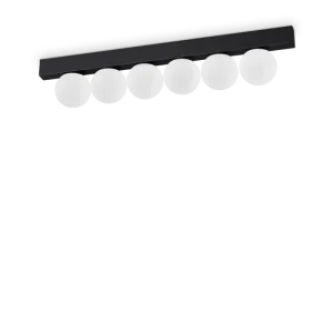PING PONG LED STROPNA SVJETILJKA PL6 CRNA