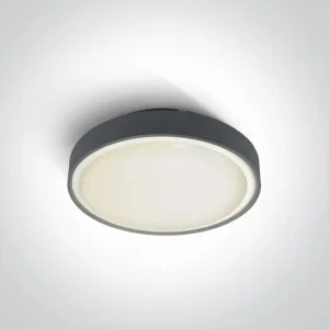 PLAFONJERA LED 24W/1440lm/IP65/230V/fi.300mm/ANTRACIT
