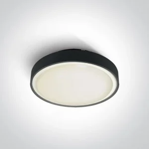 PLAFONJERA LED 2×E27/18W/PLC/230V IP65 CRNA