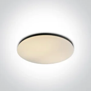 PLAFONJERA LED 55W/3000K/4100lm/230V/IP20 CRNA OKRUGLA