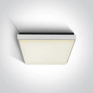 PLAFONJERA LED/30W/2500lm/3000K/230V IP54 BIJELA