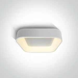 PLAFONJERA LED/38W/3000K/2280lm/120°/230V 450×450mm BIJELA