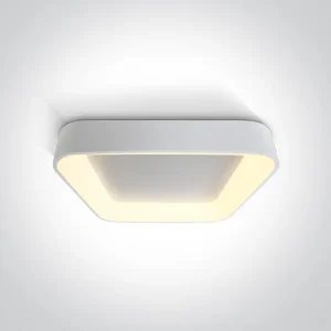 PLAFONJERA LED/50W/3000K/3000lm/120°/230V 600×600mm BIJELA