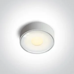 PLAFONJERA LED/6W/480lm/3000K/230V IP65 107mm BIJELA