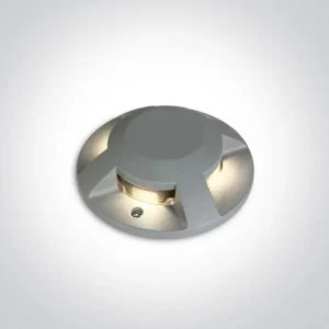 PODNA NADGRADNA SVJETILJKA LED/4×3W/3000K/600lm/230V IP67/IK10 SIVA