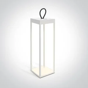 STAJAĆA SVJETILJKA LED 2,2W CCTV RECHARGEABLE USB IP65 DIMM BIJELA