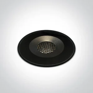 PODNA UGRADBENA SVJETILJKA LED 6W/3000K/460m IP67 CRNA