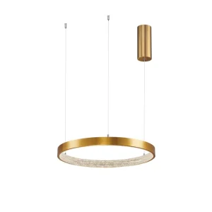 PRESTON VISILICA LED 30W/3000K/1827lm/DIMM/IP20/ANTIQUE ZLATNA