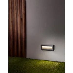 PULSAR VANJSKA ZIDNA SVJETILJKA LED 4W/3000K/461,9lm/IP54/TAMNO SIVA