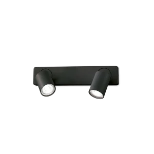 rudy-ap2-zidna-lampa-crna-gu10-80919-02067572.webp RUDY AP2 REFLEKTOR 2×GU10/10W/230V CRNI