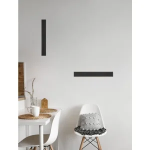 SELINE ZIDNA LAMPA LED 20W/3000K/1478lm/IP20/CRNA