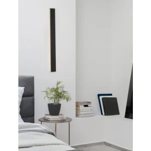 SELINE ZIDNA LAMPA LED 36W/3000K/2614lm/IP20/CRNA