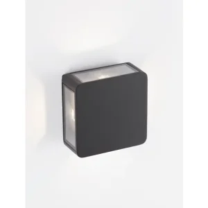 SERIKA VANJSKA ZIDNA SVJETILJKA LED 8W/3000K/188lm/IP65/ANTRACIT