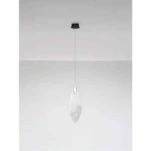 SERIQ LED VISILICA 3W IP20 3000K CRNA/STAKLO