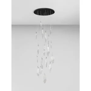 SERIQ LED VISILICA 44W IP20 3000K CRNA/STAKLO TRIAK PRIGUŠLJIVA
