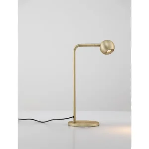 SFERA STOLNA LED SVJETILJKA ZLATNA 6W IP20 3000K PREKIDAČ UKLJU./ISKLJ.