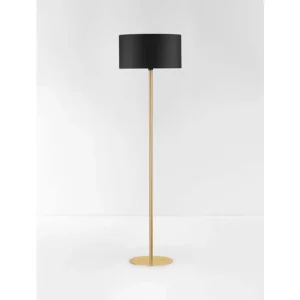 SIBNIA STAJAĆA LAMPA  E27/12W/CRNA & GOLD